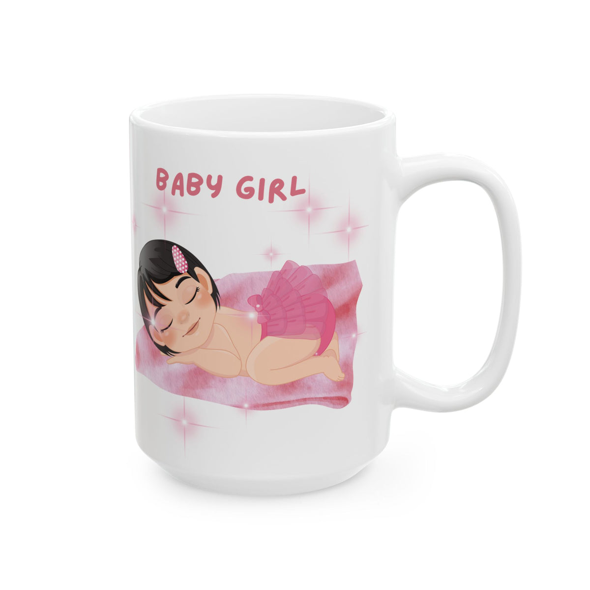 Baby Girl Mug – New Baby Gift (11oz, 15oz)