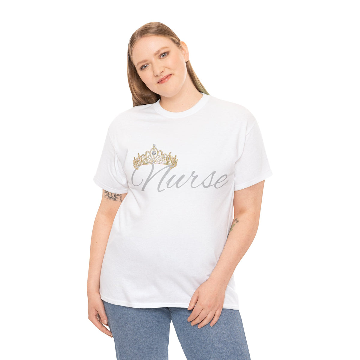 Nurse Crown T-Shirt – Gold Crown Nurse Gift