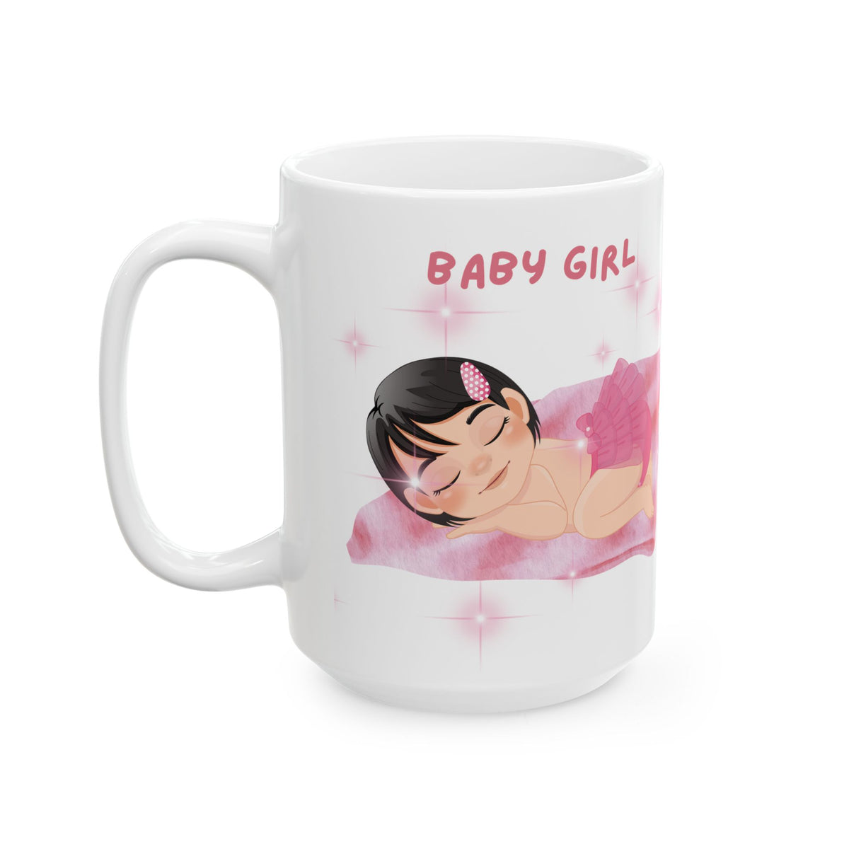Baby Girl Mug – New Baby Gift (11oz, 15oz)