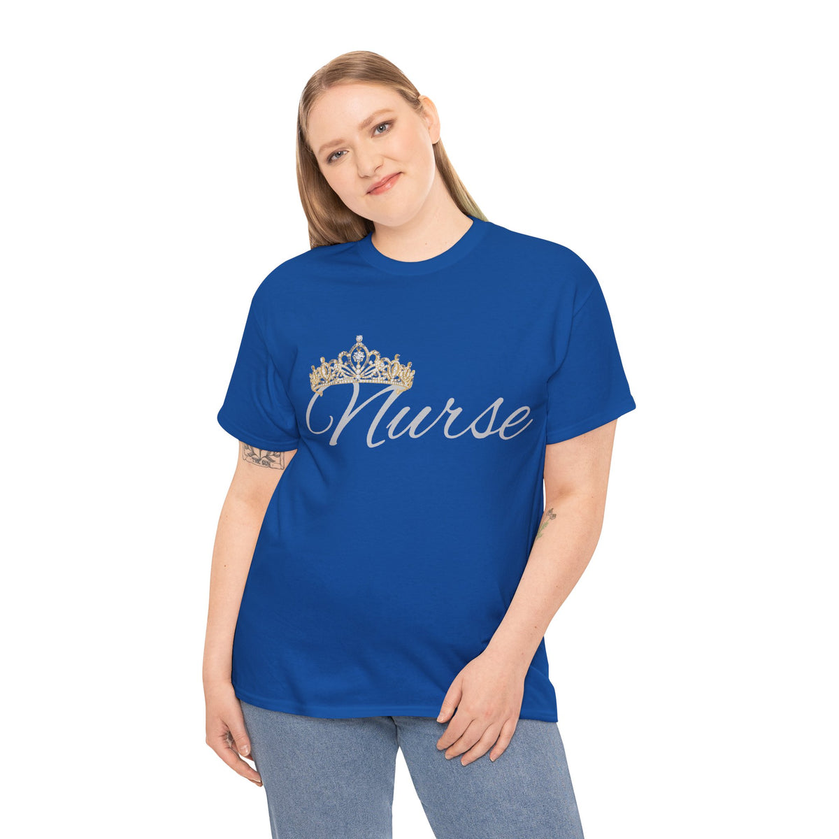Nurse Crown T-Shirt – Gold Crown Nurse Gift