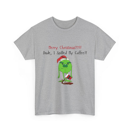 I Spilled My Coffee T-Shirt – Funny Christmas Tee