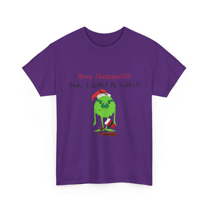 I Spilled My Coffee T-Shirt – Funny Christmas Tee