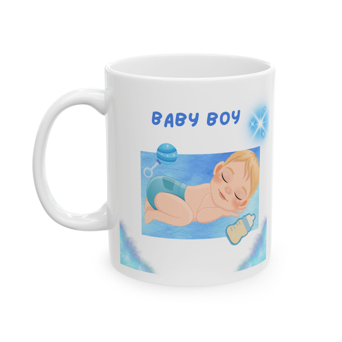 Sweet Baby Boy Mug – Baby Shower & New Baby Gift (11oz, 15oz)