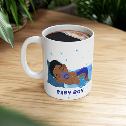 Baby Boy Mug – Cute Baby Shower & New Baby Gift (11oz, 15oz)