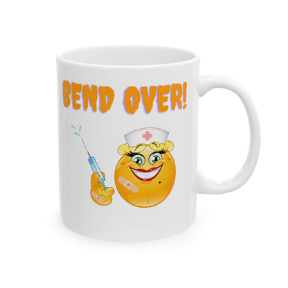 Funny Nurse Mug – Bend Over Nurse Coffee Cup