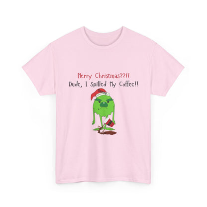 I Spilled My Coffee T-Shirt – Funny Christmas Tee