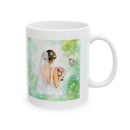 Bride to Be Watercolor Mug – Bridal Shower & Wedding Gift (11oz, 15oz)