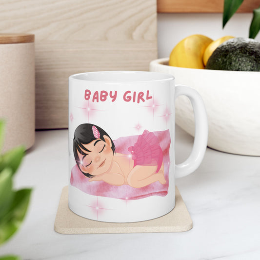 Baby Girl Mug – New Baby Gift (11oz, 15oz)