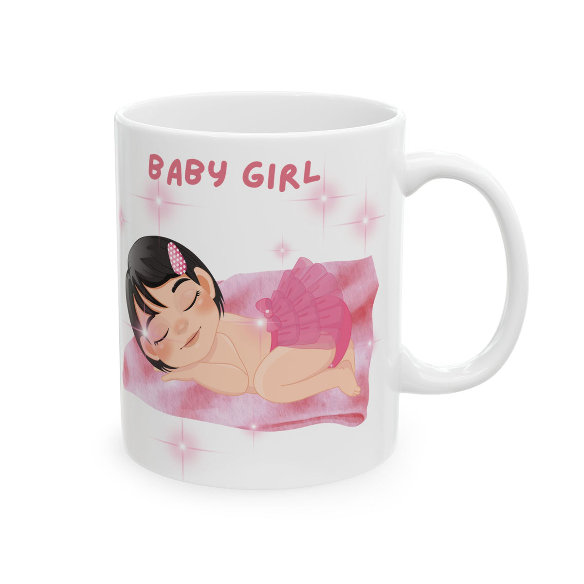 Baby Girl Mug – New Baby Gift (11oz, 15oz)