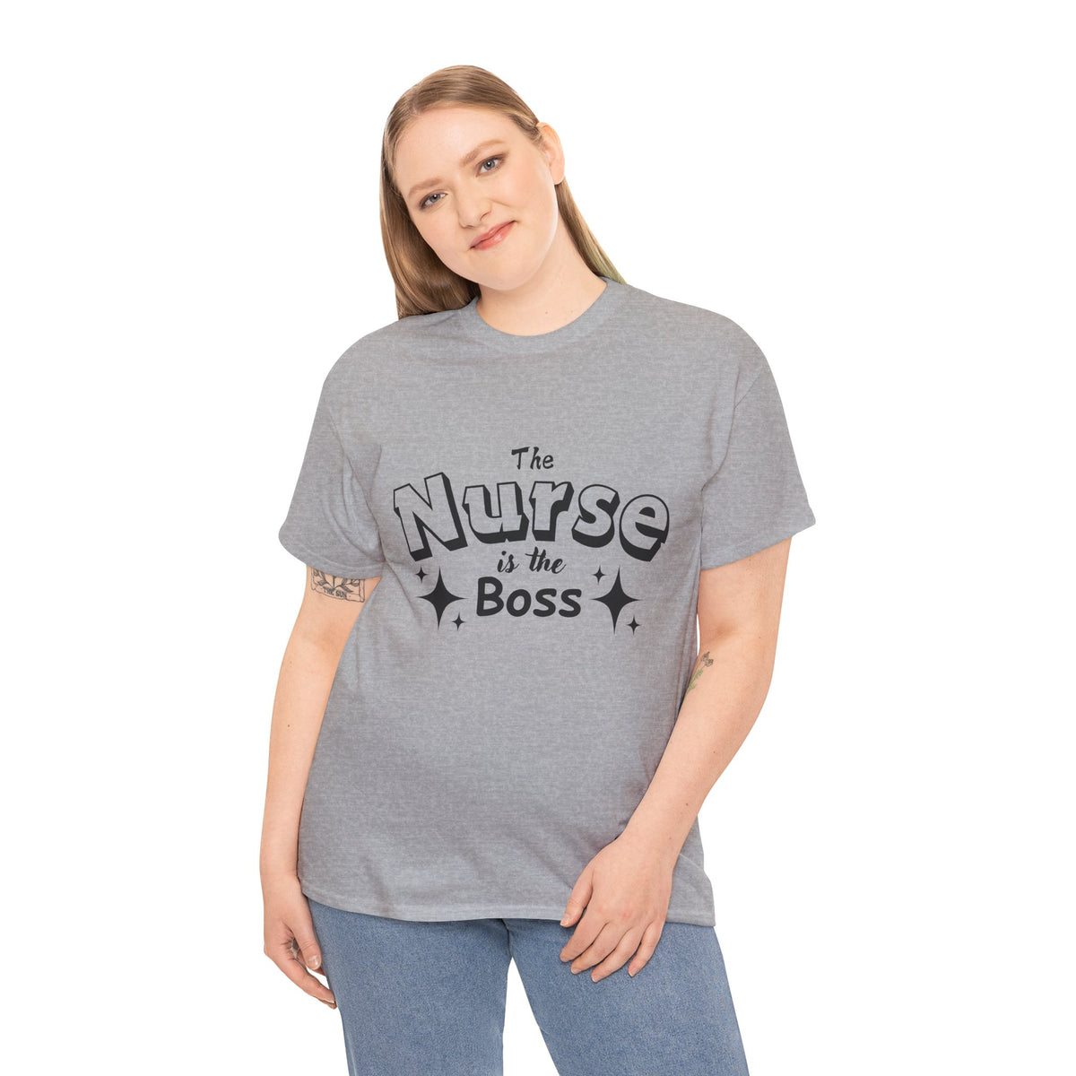 The Nurse Is the Boss T-Shirt – Fun Nurse Gift & Nurse Appreciation Tee