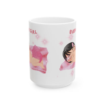Baby Girl Mug – New Baby Gift (11oz, 15oz)