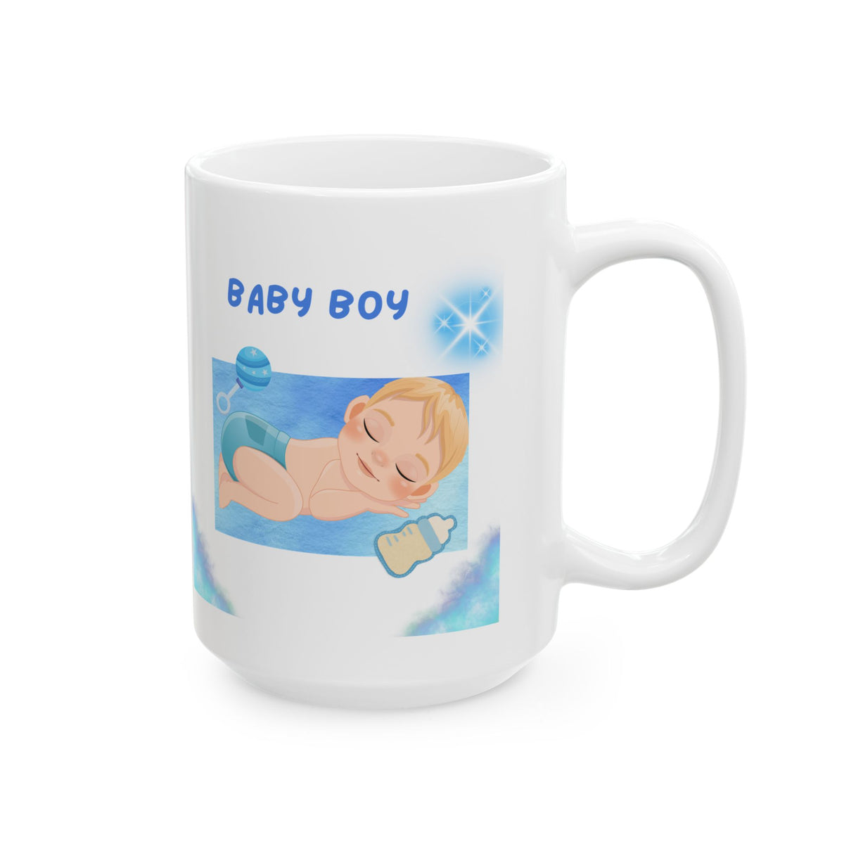 Sweet Baby Boy Mug – Baby Shower & New Baby Gift (11oz, 15oz)