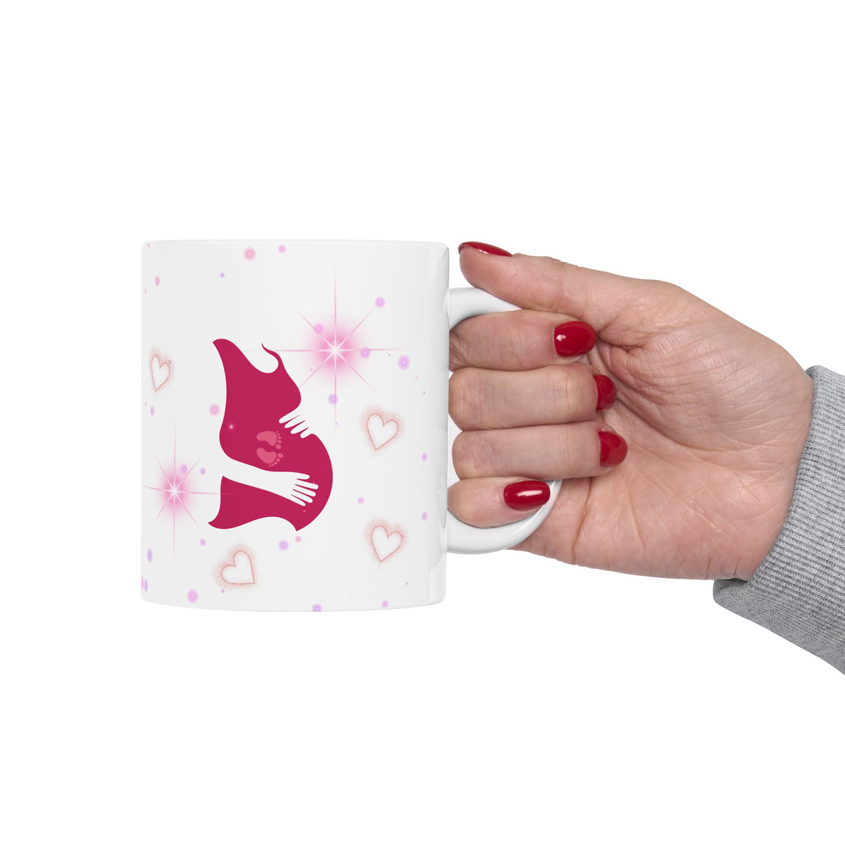 Mom-to-Be Love Mug – Pregnancy & Baby Shower Gift (11oz, 15oz)