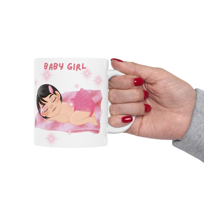 Baby Girl Mug – New Baby Gift (11oz, 15oz)