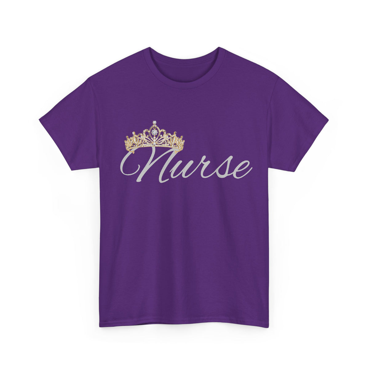 Nurse Crown T-Shirt – Gold Crown Nurse Gift