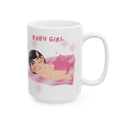 Baby Girl Mug – New Baby Gift (11oz, 15oz)