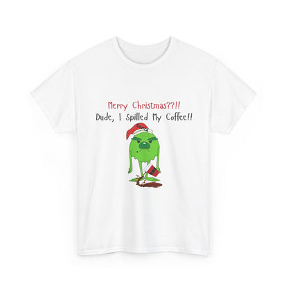 I Spilled My Coffee T-Shirt – Funny Christmas Tee