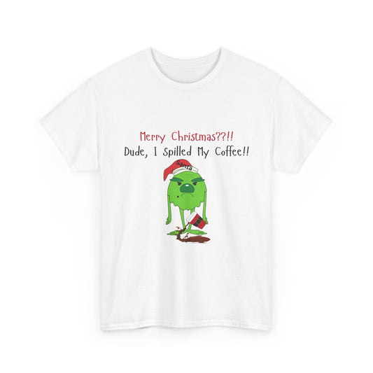 I Spilled My Coffee T-Shirt – Funny Christmas Tee