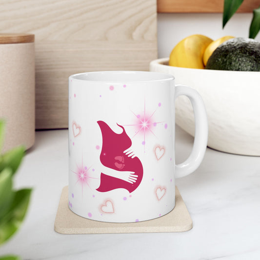 Mom-to-Be Love Mug – Pregnancy & Baby Shower Gift (11oz, 15oz)