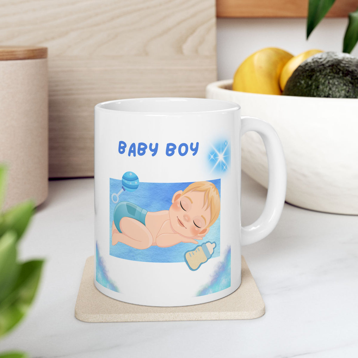 Sweet Baby Boy Mug – Baby Shower & New Baby Gift (11oz, 15oz)