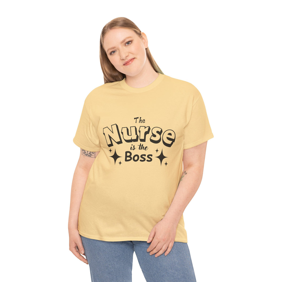 The Nurse Is the Boss T-Shirt – Fun Nurse Gift & Nurse Appreciation Tee