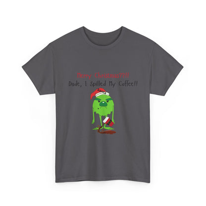 I Spilled My Coffee T-Shirt – Funny Christmas Tee