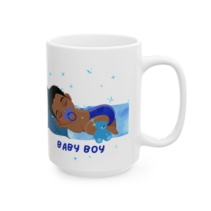 Baby Boy Mug – Cute Baby Shower & New Baby Gift (11oz, 15oz)