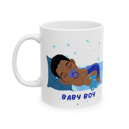 Baby Boy Mug – Cute Baby Shower & New Baby Gift (11oz, 15oz)